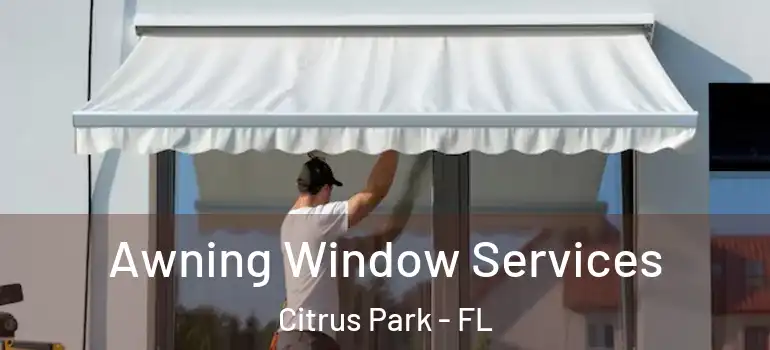 Awning Window Services Citrus Park - FL