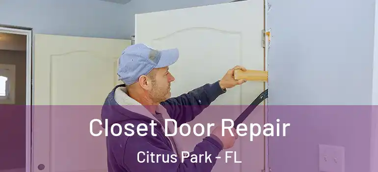  Closet Door Repair Citrus Park - FL