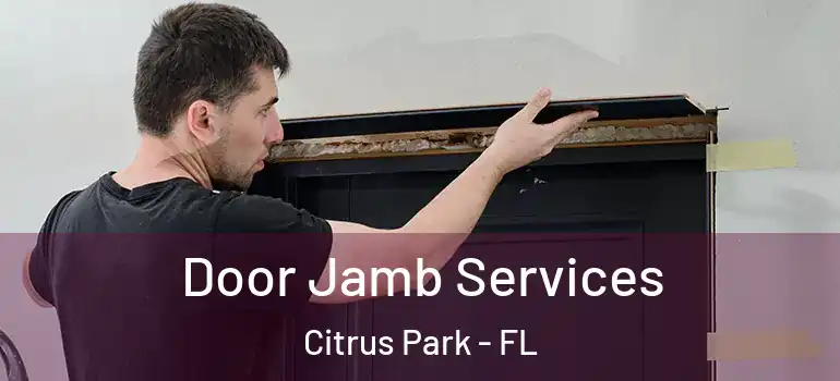 Door Jamb Services Citrus Park - FL