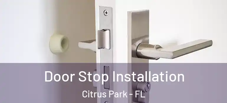 Door Stop Installation Citrus Park - FL