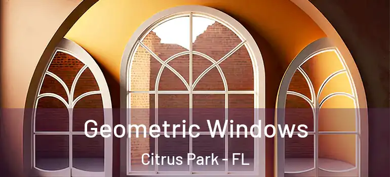 Geometric Windows Citrus Park - FL