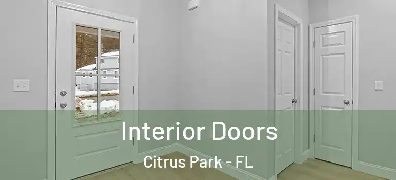 Interior Doors Citrus Park - FL
