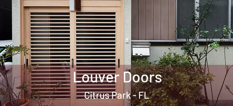 Louver Doors Citrus Park - FL