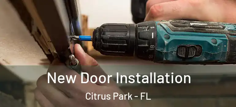 New Door Installation Citrus Park - FL