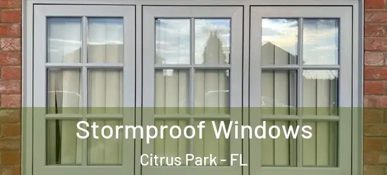 Stormproof Windows Citrus Park - FL